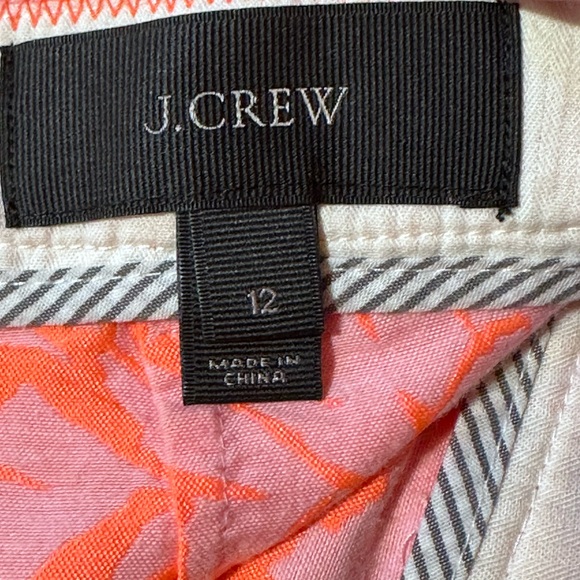 J. Crew women’s sz 12 shorts zip up back - Picture 5 of 7